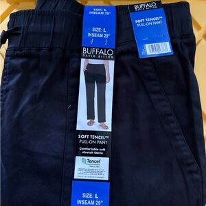 Buffalo Black Pull-On Pants